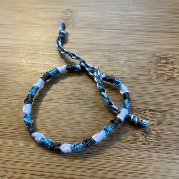 Handmade Jewelry - Ciara Bracelet, anklet, trendy, comfortable, tie, embroidery thread, woven, gift